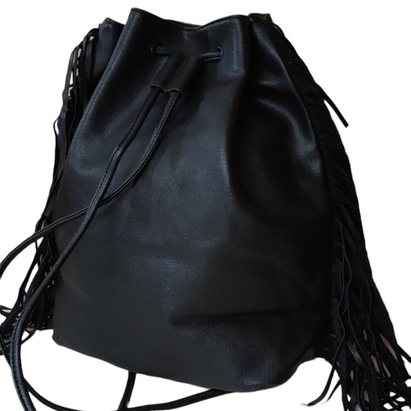 Victoria’s Secret back pack Leather fringe NWT main image 9